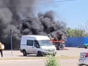 Появилось видео с места удара ВСУ по гражданской машине в Каменке-Днепровской