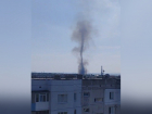 Столб чёрного дыма в виде смерча напугал жителей Бердянска