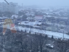 Первый снегопад накрыл всю Запорожскую область утром 10 декабря