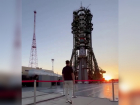 Запорожский космонавт Зубрицкий показал российскую ракету, стартующую на МКС 14 июля