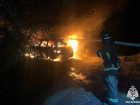 В Акимовке вспыхнул «ВАЗ 2111» из-за короткого замыкания
