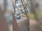 Появилось видео, как доставщика еды скрутили военкомы в Запорожье