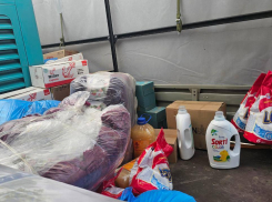 Дагестан передал более 100 кг бытовой химии в район Запорожской области