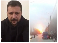 Зеленский призвал усилить давление на Россию после удара по заводу «Мотор-Сич» в Запорожье
