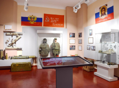 В Токмакском музее открылась выставка в честь Дня защитника Отечества