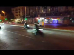 Жители Запорожья испугались шумных мотоциклистов во время угрозы БПЛА 
