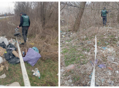 Жители пожаловались экологам на огромную свалку в Запорожской области
