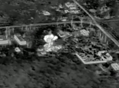 Унитожение ВС РФ замаскированного миномёта ВСУ в Запорожской области попало на видео