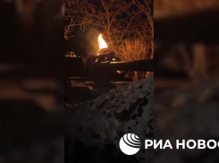 Партизаны в Запорожье сожгли чешскую САУ «Dana»