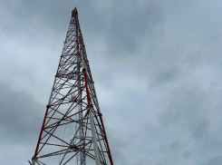 Первую в Новороссии телевышку установили в Бердянске