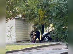 Появилось видео, как запорожец ловко сбежал от военкомов