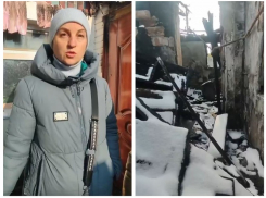 «Выбежали голые»: жительница Бердянска рассказа о ночном пожаре в частном доме