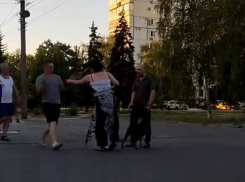 В Запорожье толпа из мужчин и женщин устроила уличные бои