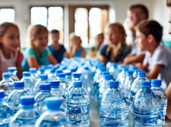 Запорожская область получила бутилированную воду из Крыма