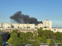 Масштабный пожар напугал жителей Бердянска