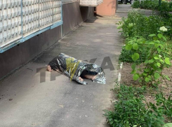 Появилось фото с места падения женщины с высоты в Запорожье 
