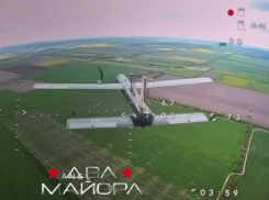 ВС РФ наглядно показали, как сбивают украинские дроны на трассе «Новороссия» в Запорожской области