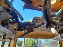 Украинские дроны ударили по школьным автобусам в Васильевке: появились кадры с места ЧП