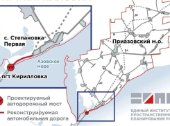 Построить мост и реконструировать дорогу планируют в Приазовском округе