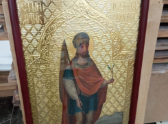 В монастыре Мелитополя отреставрировали старинную казачью икону