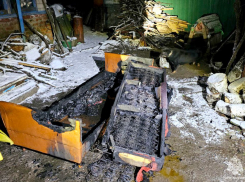 В Запорожской области перекал печи стал причиной пожара в частном доме 