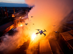 Массированная атака БПЛА ВСУ накрыла Мелитополь 16 ноября