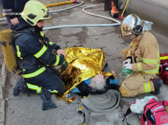 Женщина чуть не погибла на пожаре в запорожской многоэтажке