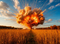 Грохот от ударов ВСУ сняли на видео жители Каменки-Днепровской и села Водяное 