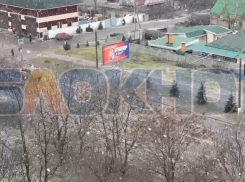 «Только всё растаяло»: в Мелитополь вернулся снег