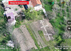 Жители Запорожья оставили для дроноводов ВС РФ пасхальное поздравление в виде креста