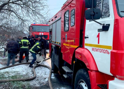 Во время пожара в Мелитополе погибла 24-летняя девушка