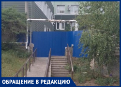 Строители «замуровали» жителей Садового переулка в Мелитополе