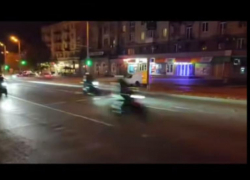 Жители Запорожья испугались шумных мотоциклистов во время угрозы БПЛА 
