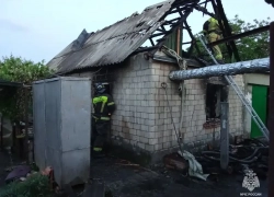 Пожар в летней кухне унес жизнь мужчины в Мелитополе