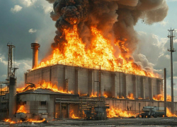 ВСУ ударили по молокозаводу в Каменке-Днепровской