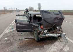 Два человека чуть не погибли в ДТП под Мелитополем