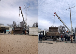 Более 10 незаконных киосков снесли в Бердянске