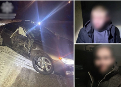 Запорожцы угнали BMW и разбили его в ДТП на трассе