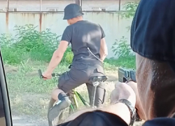 ФСБ показала, как с помощью шокера задержала террориста Малышева в Запорожской области