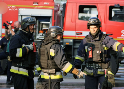 Пожарные потушили горящую веранду в Запорожье