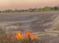 Деда-поджигателя сняли на видео в Запорожье