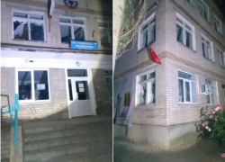 ВСУ трижды ударили по бывшему колледжу бизнеса и выбили стекла в поликлинике в Токмаке 