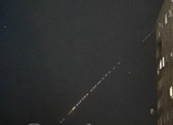 «Космический поезд» из спутников Илона Маска запечатлели в небе над Запорожьем