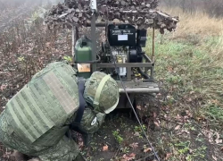 Робот протянул кабель связи между командными пунктами группировки войск «Восток» в Запорожской области
