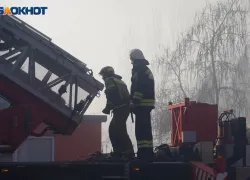 Сотрудники МЧС пострадали при тушении от атаки ВСУ по Васильевскому району