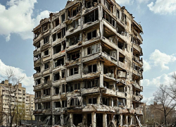 В Запорожье мародёры попытались вынести имущество из разрушенного ракетой дома 