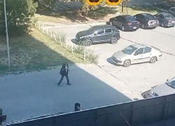 Крайне странная рекламная акция с опарышами попала на видео в Запорожье