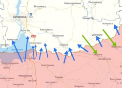 Подконтрольную ВСУ часть Запорожской области обстреляли 588 раз за сутки 
