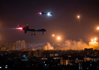 Украинский дрон атаковал электроподстанцию в Запорожской области