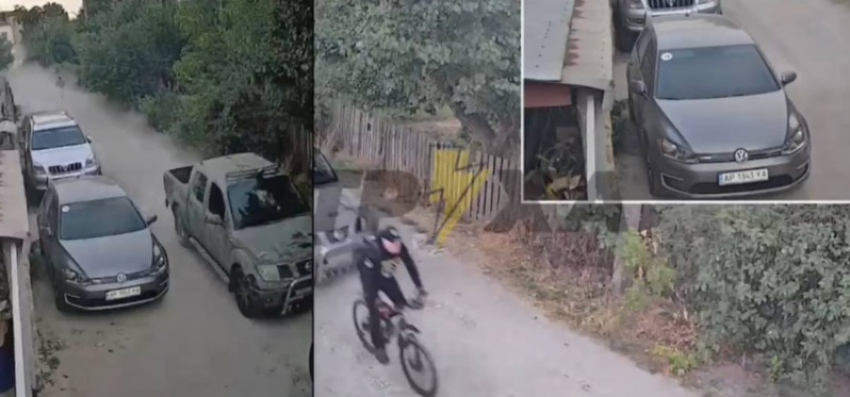 Сотрудники ТЦК устроили погоню за велосипедистом в Запорожье